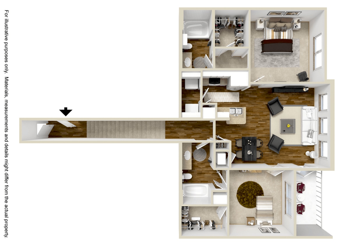 Floor Plan - The Swan