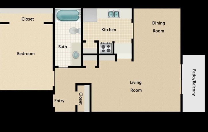 A6_681.jpeg - 1 bedroom 1 bath