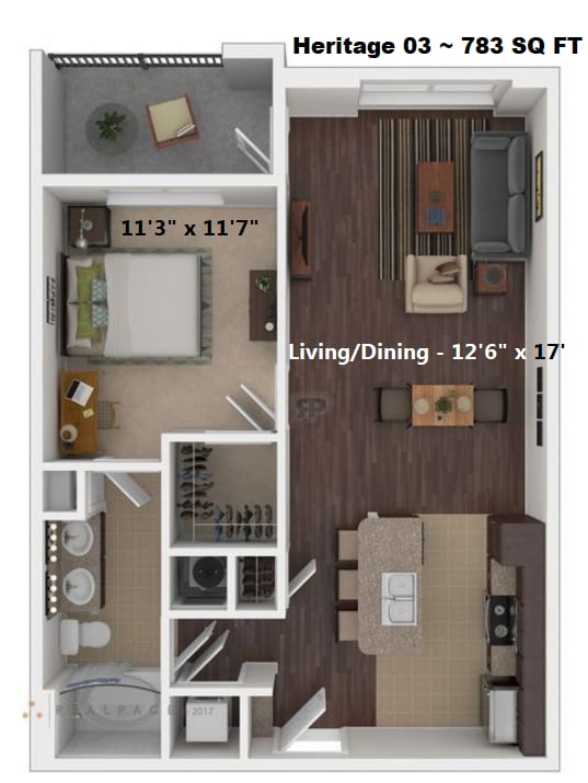 Floor Plan - Heritage 03 - A4