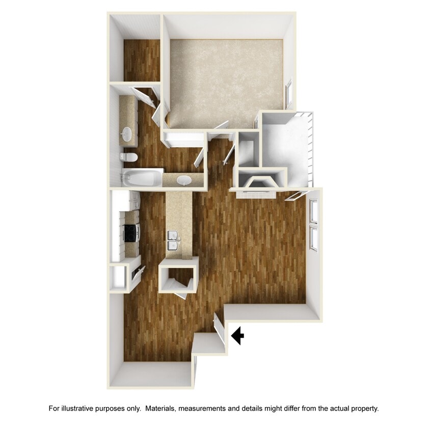 Floor Plan - Sawgrass-A3
