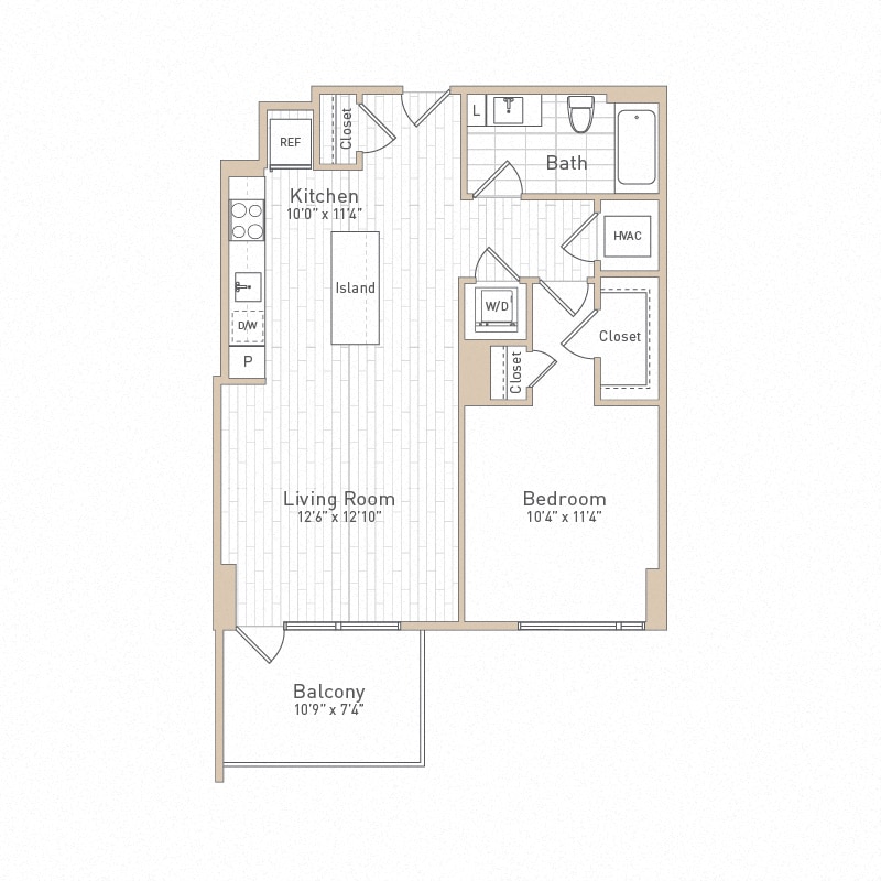 Floor Plan - A11A - Rise