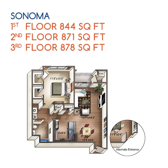 Floor Plan - Sonoma