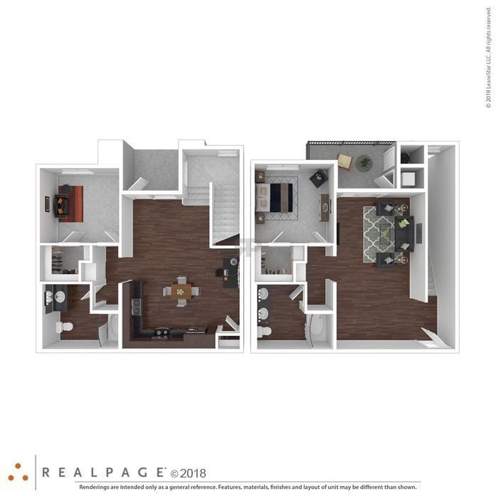 Floor Plan - Townhome