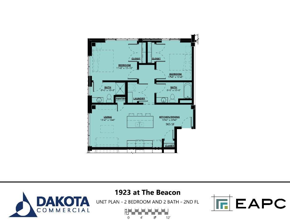 Floor Plan - 2B/2B