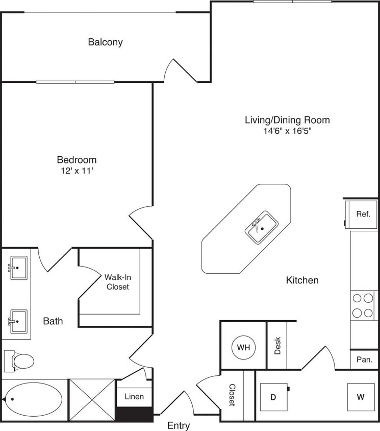 Floor Plan - The Hillcrest