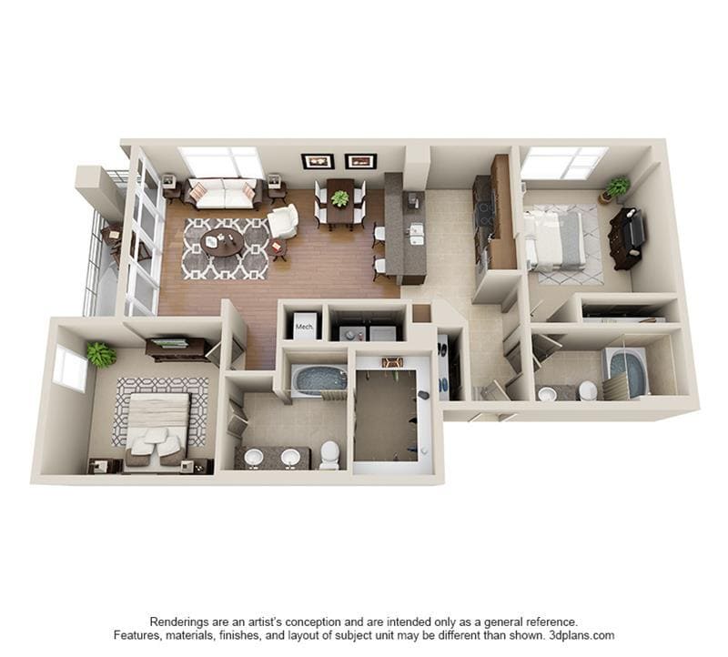 Floor Plan - Floorplan J