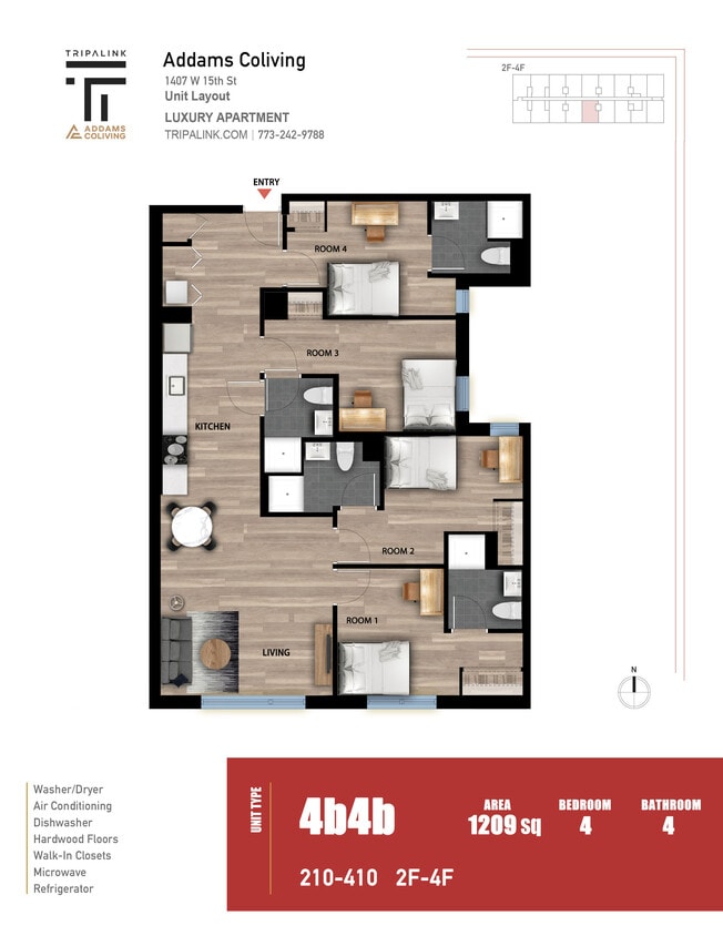 Floor Plan - Unit 310
