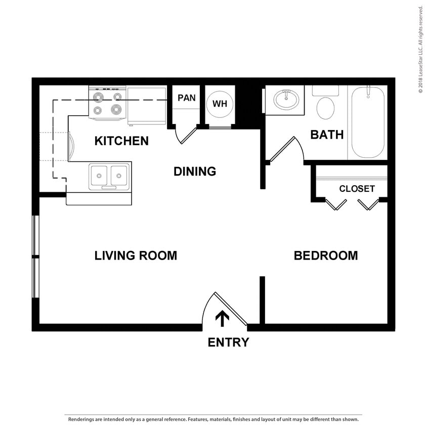 Floor Plan - Studio