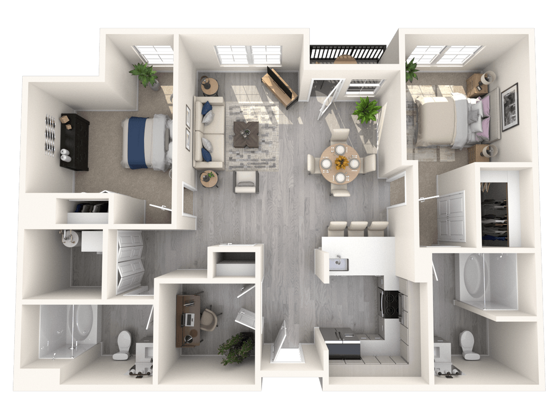 Floor Plan - The Barcelona