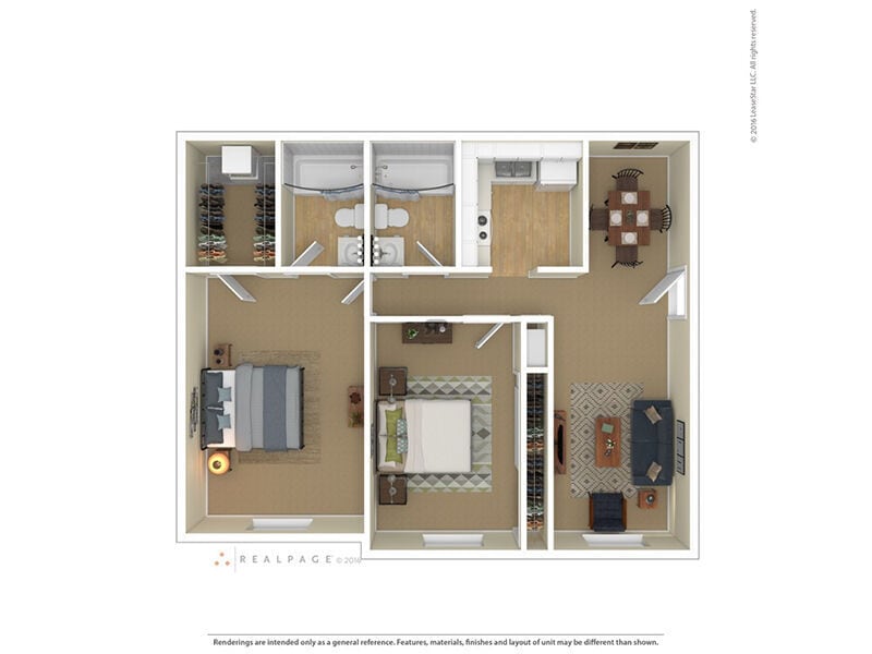 Floor Plan - 2x2s