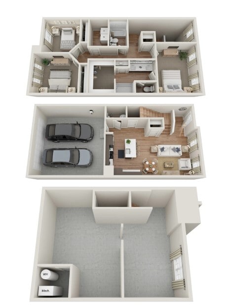 Floor Plan - Cameron 3 Bed