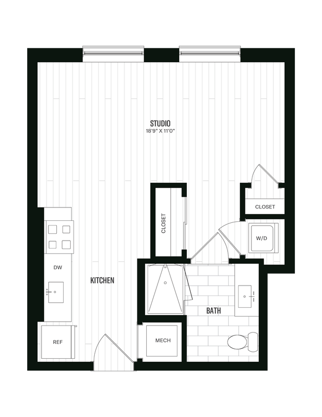 Floor Plan - Studio-S1