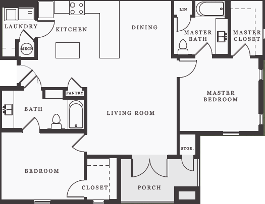 Floor Plan - The Magnolia