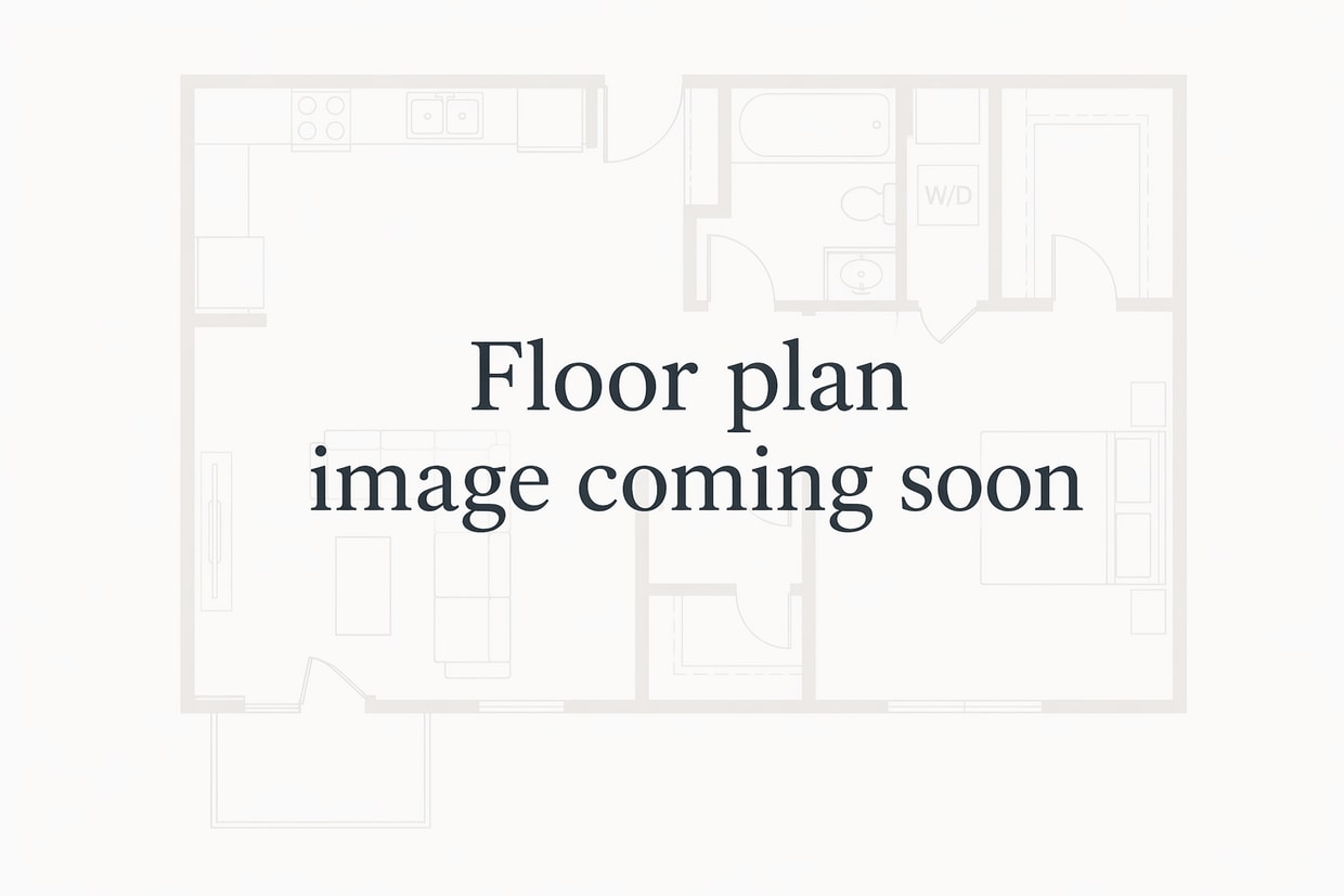 Floor Plan - Magnolia Place 2 Beds x 1 Bath