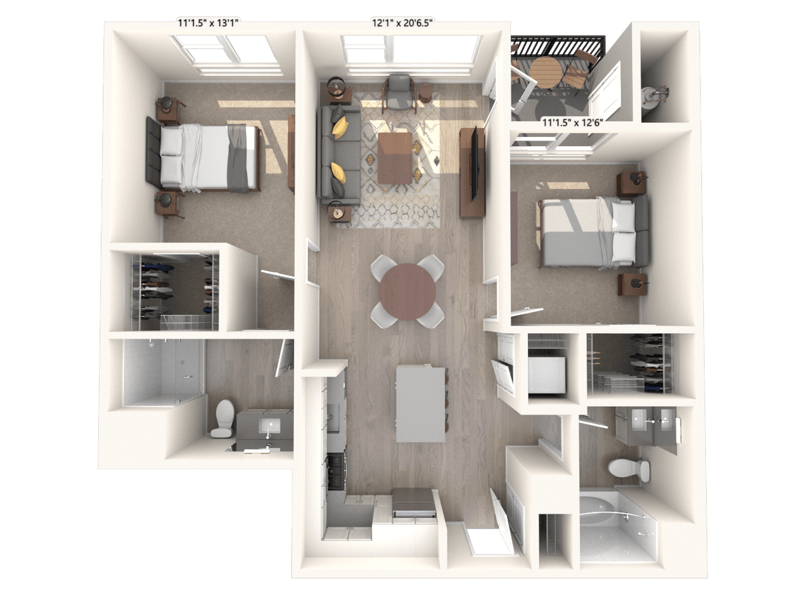 Floor Plan - B1-1063-1