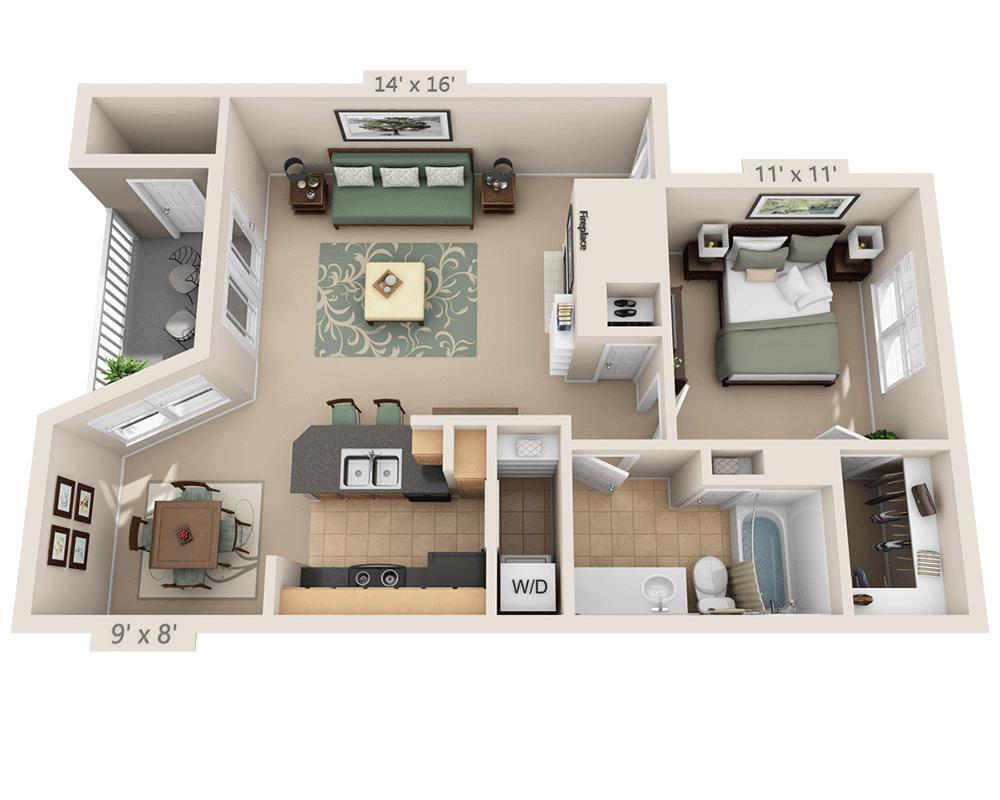 Floor Plan - The Hastings