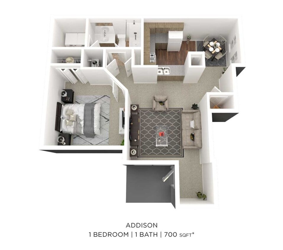 Floor Plan - A1 (Addison)