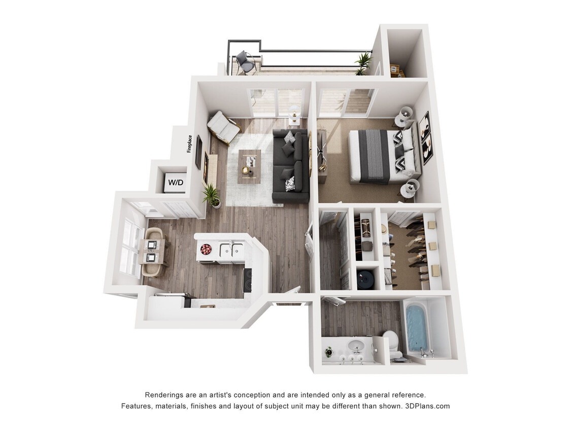Floor Plan - Aster Renovated