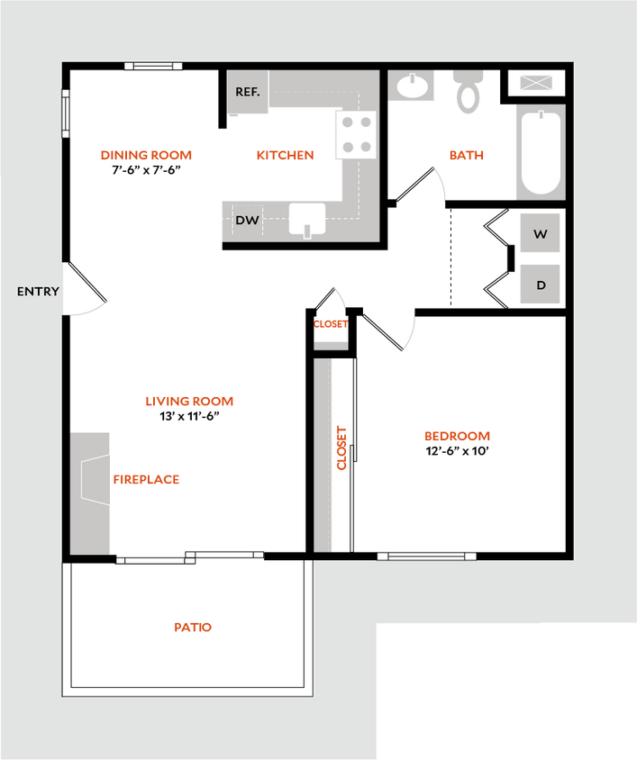 Floor Plan - Plan 1A