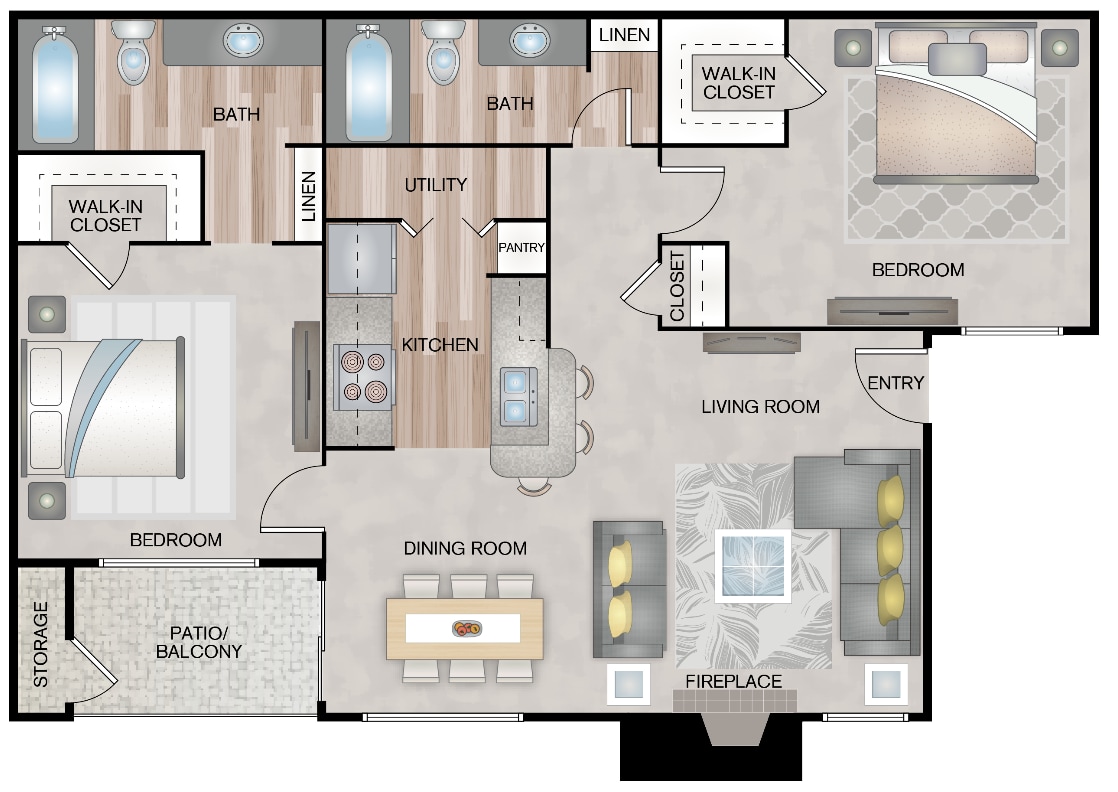 Floor Plan - Renoir