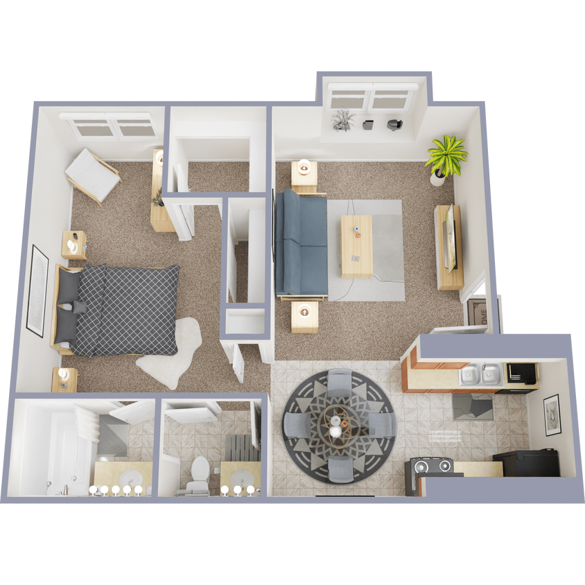 Floor Plan - Master Suite