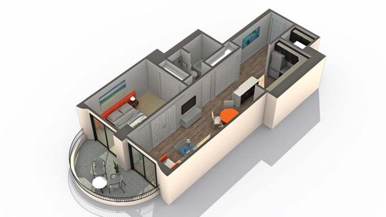 Floor Plan - Six 15B