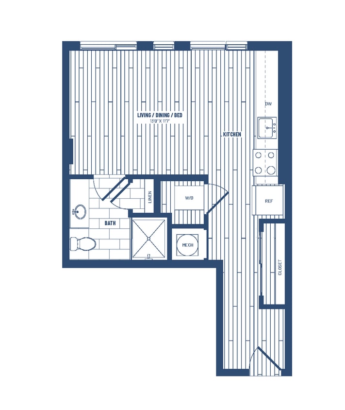 Floor Plan - Studio-HS2