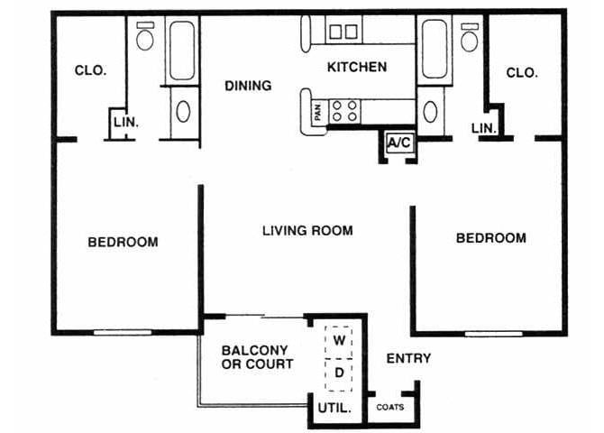 Floor Plan - B2 - Classic