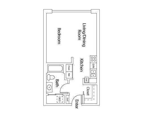 Floor Plan - Studio C
