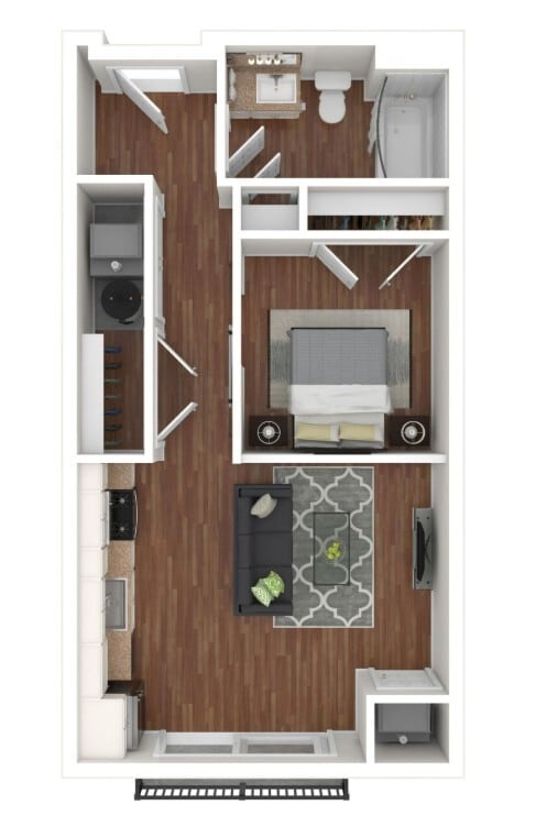 S1 3D Floorplan - S1