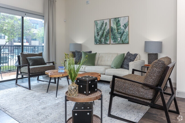 1BR, 1BA - 797SF - A2 - Living Room - Axis 3700