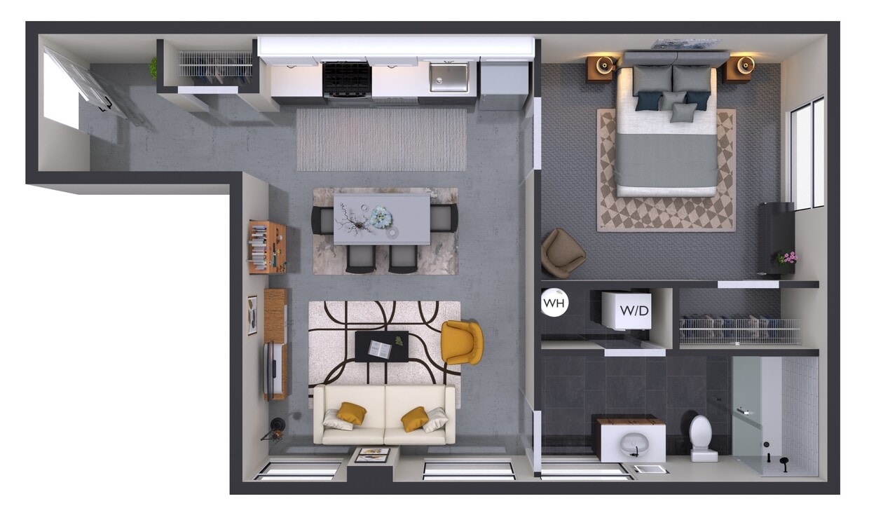 Floor Plan - X15 - Furnished