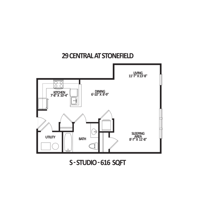 Floor Plan - Studio