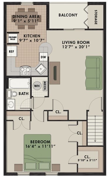 Floor Plan - Belleayre