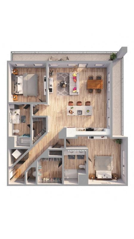 Floor Plan - B2Q