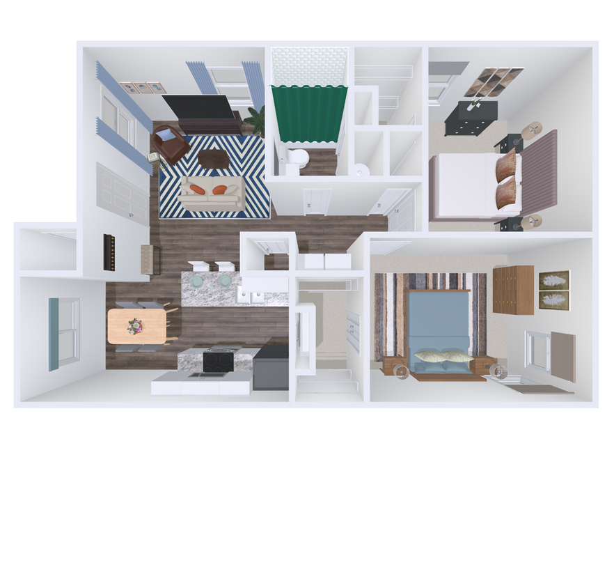 Floor Plan - Villa Kahlo