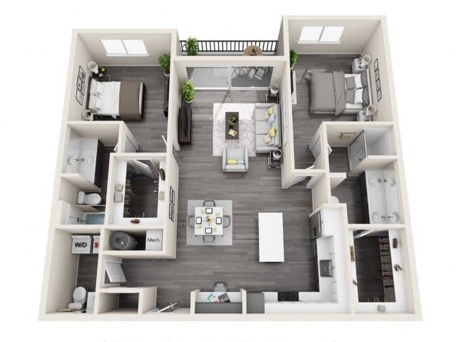 Floor Plan - 2E