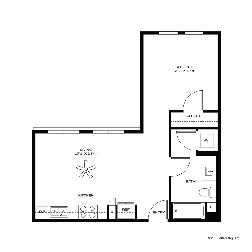 Floor Plan - STUDIO S2
