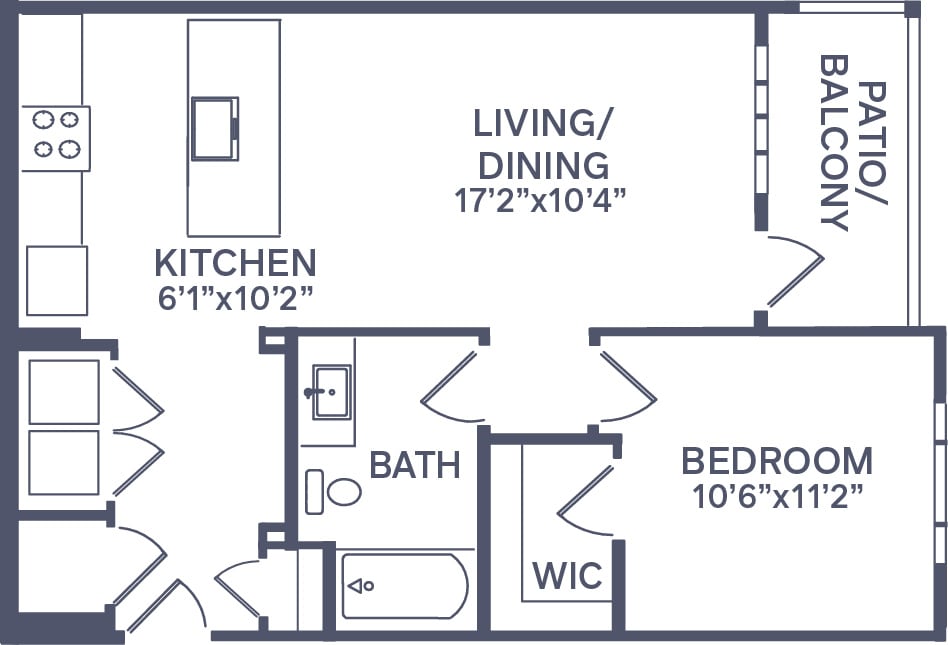Floor Plan - Vail (A1)