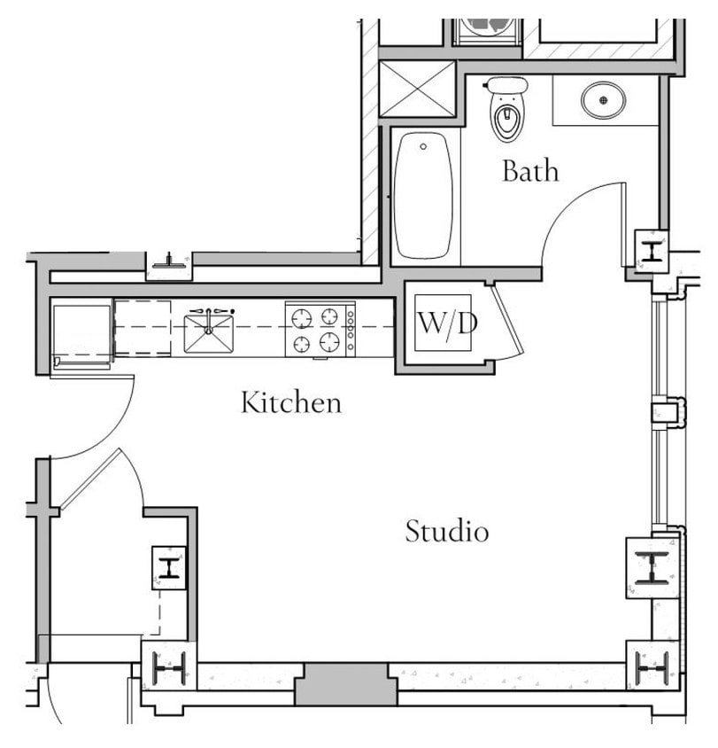 Floor Plan - Studio M11