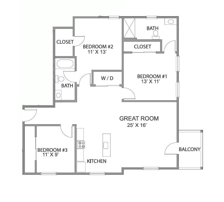 Floor Plan - Blue Ridge