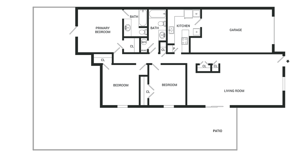 Floor Plan - C1 Raintree