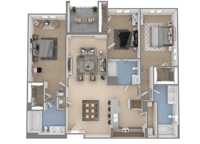 THE WISTERIA 3bed3bath 1407sq - The Wisteria