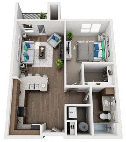Floor Plan - 1N