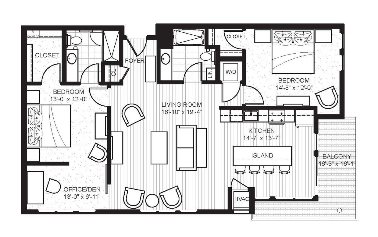 Floor Plan - Ellipse - Exhale