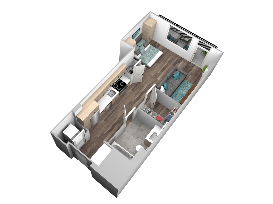 Floor Plan - A01.2W - Income Limits Apply