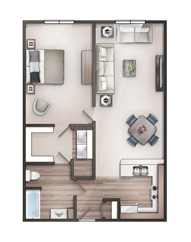 Floor Plan - The Badin