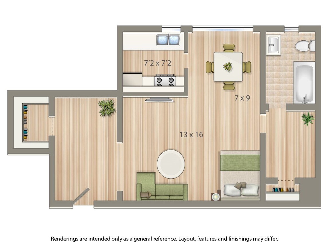 Floor Plan - Studio E