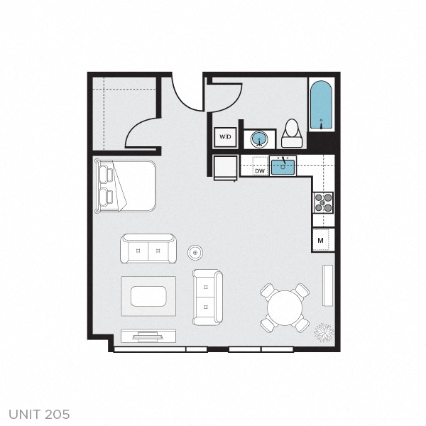 Floor Plan - Studio M