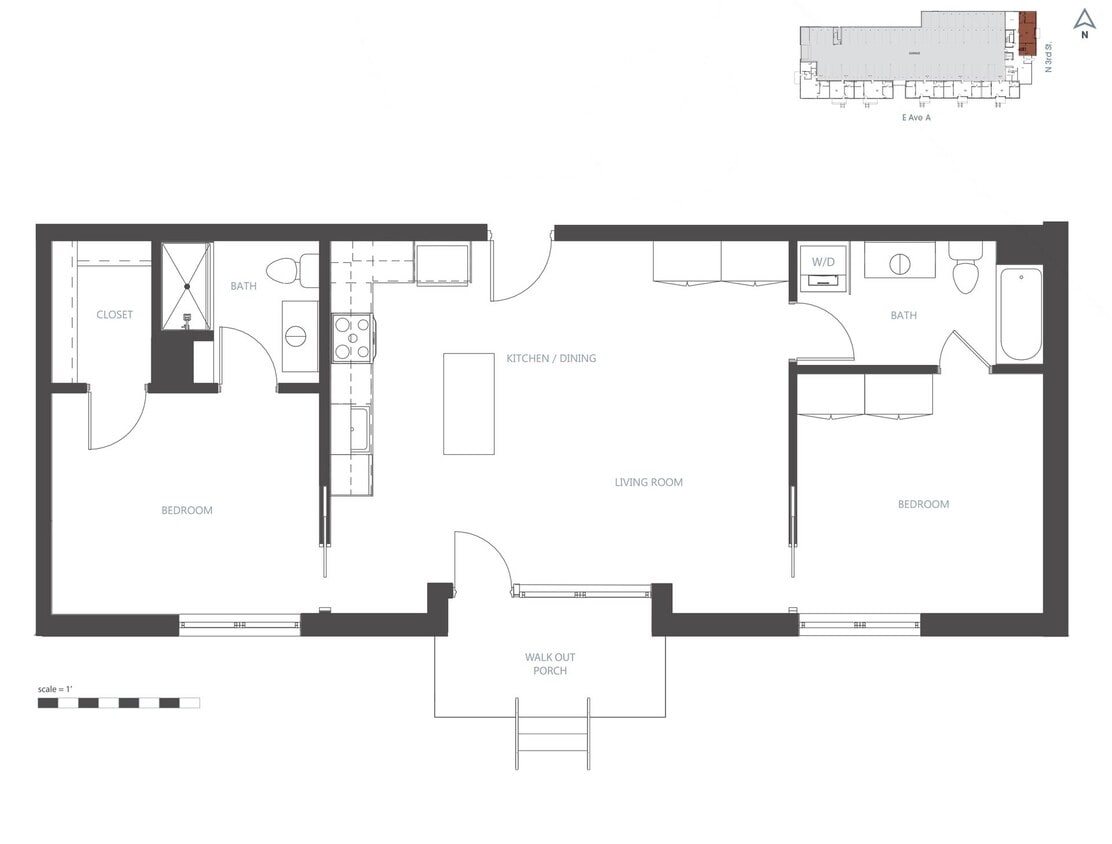 Floor Plan - Floor Plan E